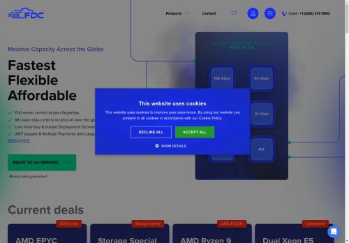 FDC Servers: Global High-Bandwidth Hosting Solutions Provider Since 2001