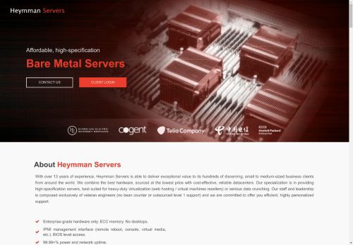 Heymman Servers Review: Enterprise-Grade Bare Metal Hosting for SMBs