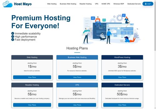 Host Mayo Review: Affordable Web Hosting Solutions 2023