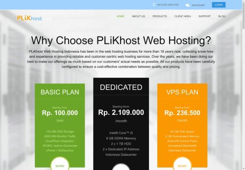 PLiKhost Review – Indonesia Web Hosting with Tier III Jakarta Data Centers