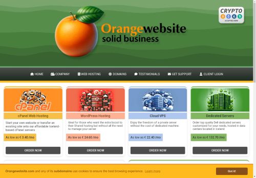 OrangeWebsite Icelandic Hosting Analysis: Secure Offshore Web Solutions